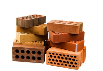 bricks isolated