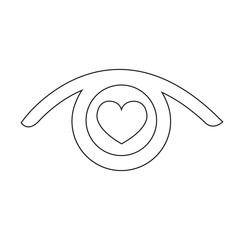 Eye icon illustration