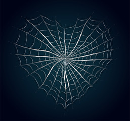 Cobweb heart.