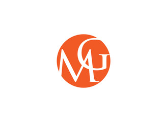 Double MG letter logo
