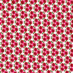 mod rose pattern