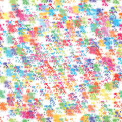 Seamless Background, Stars Confetti