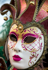 Venice tradtional carnival mask