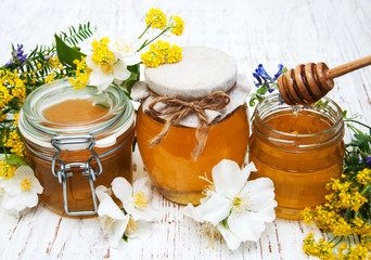 Honey and wild flowers