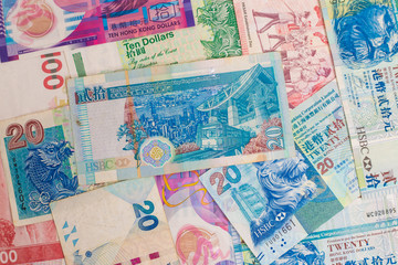 Background of asian currency.