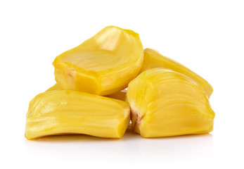 jack fruit on white background