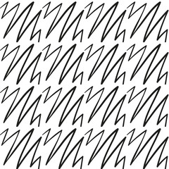 Seamless black and white decorative background with squares