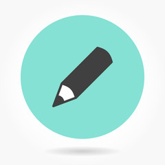 Pencil - vector icon.