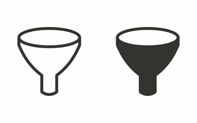 Funnel - vector icon.