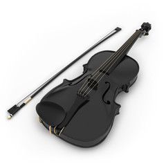 Black violin © Aleksey Zverev