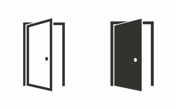 Door - vector icon.