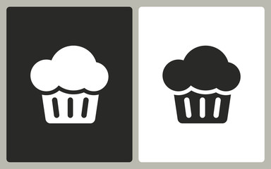 Cake - vector icon.