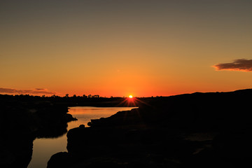 Sam Pan Bok in Mae Kong river. Ubonratchathani Province ,Thailand