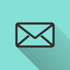 Mail - vector icon.
