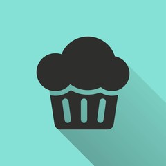 Cake - vector icon.