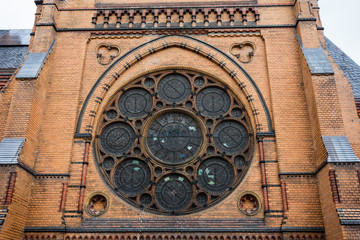 Kirchenfenster der Mylauer Kirche
