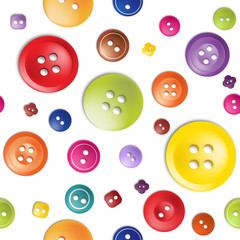 seamless scattered buttons background