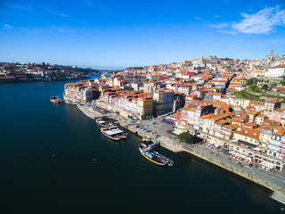Fototapeta na wymiar Ribeira District of Porto, Portugal