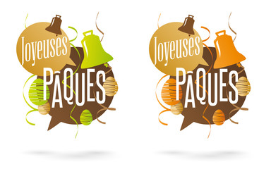 Fototapeta premium Joyeuses Pâques