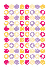 Planner stickers,printable files A4 size,minimalistic and flat