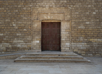 One of the doors leading to Al-Hakim Mosque (The Enlightened Mosque), Cairo, Egypt