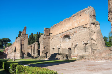 Baths of Caracalla in Rome