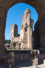 Baths of Caracalla in Rome