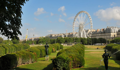 Tuileries gardens, Paris