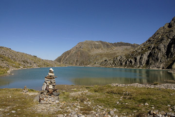 Blaue Lacke