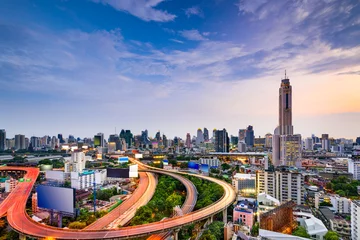 Fotobehang Bangkok, Thailand cityscape © SeanPavonePhoto
