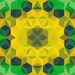 Abstract Triangle Pattern