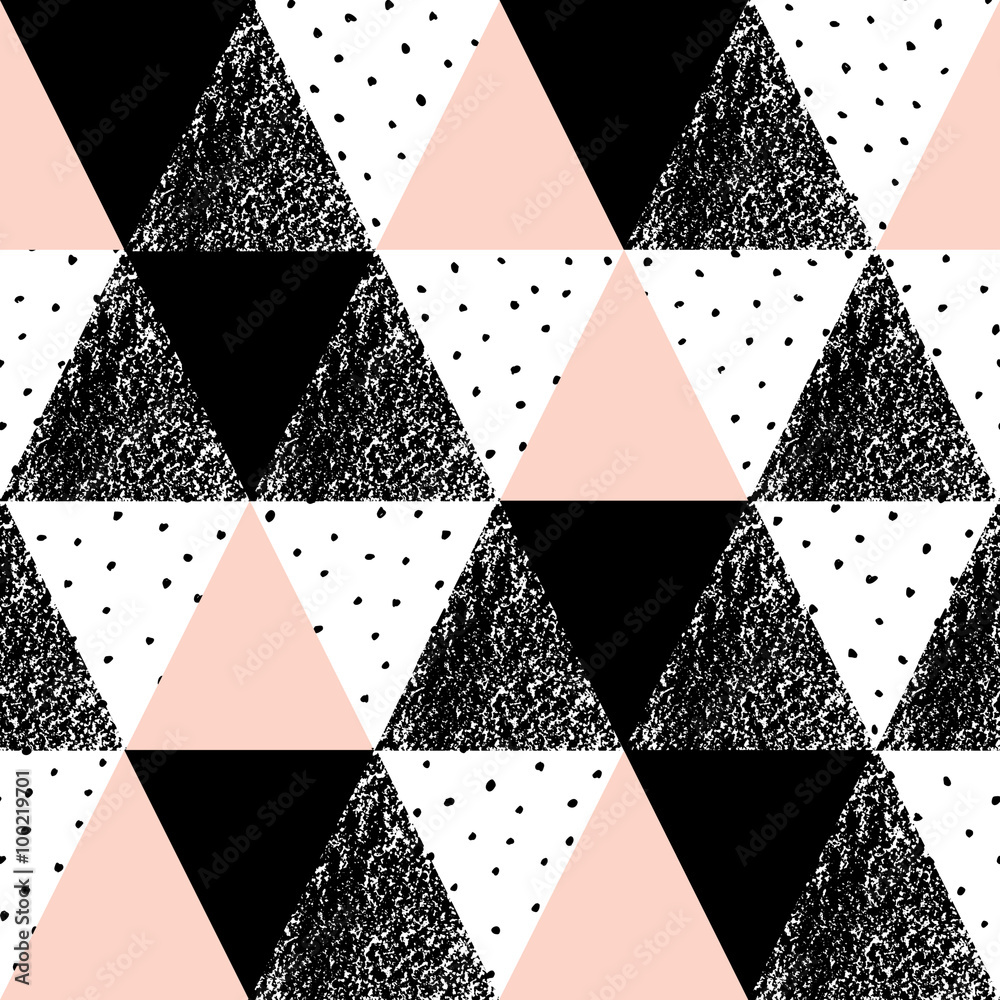 Poster abstract geometric pattern