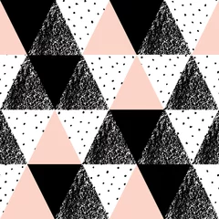 Gardinen Abstraktes geometrisches Muster © Iveta Angelova