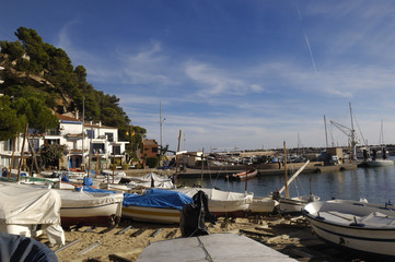 port of Llafranc, Costa Brava, Girona, Spain