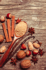 Christmas spices 