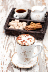 cup coffee сappuccino