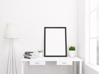 Blank frame in the table