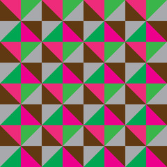 Pattern with triangles