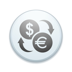 Dollar Euro currency exchange
