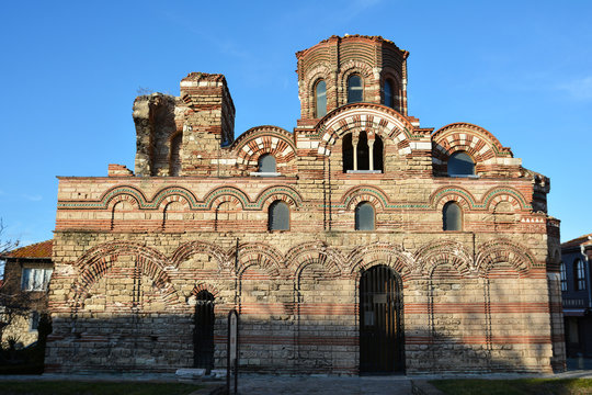 Christ Pantocrator Church in Old town Nessebar, Bulgaria