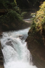 Waterfall Vintgar, Slovenia, year 2008