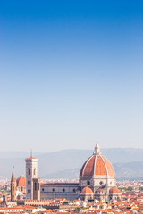 Obraz premium Florence Duomo view