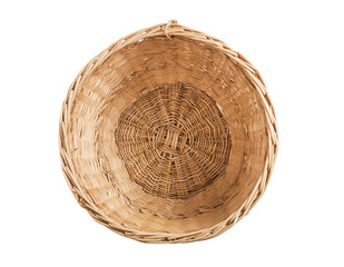 Fototapeta premium Wicker basket inside.
