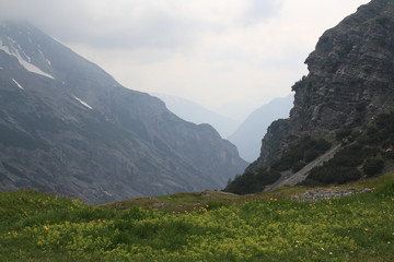 Mountains in Austria, year 2009