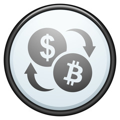 Dollar Bitcoin currency exchange