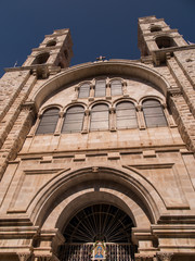 Modern Greek Orthodox convent in at Nablus in the West Bank, Isr