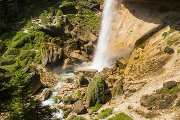 Fototapeta premium Pericnik waterfall, Slovenia