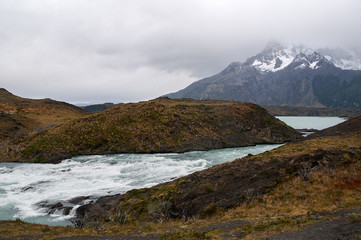 krajobraz Parku Torres del Paine w Chile