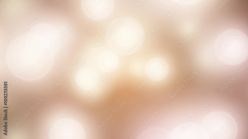Wall mural abstract bokeh background, flying particles. loopable.