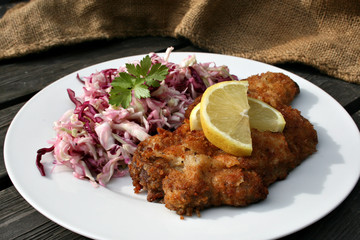 organic lifestyle diät gericht schnitzel glutenfrei